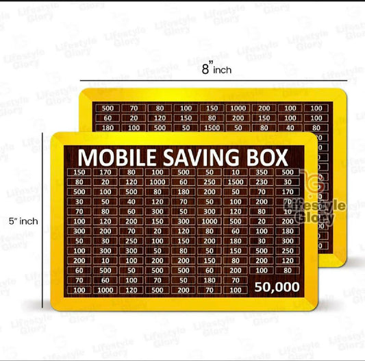 Mobile savings box